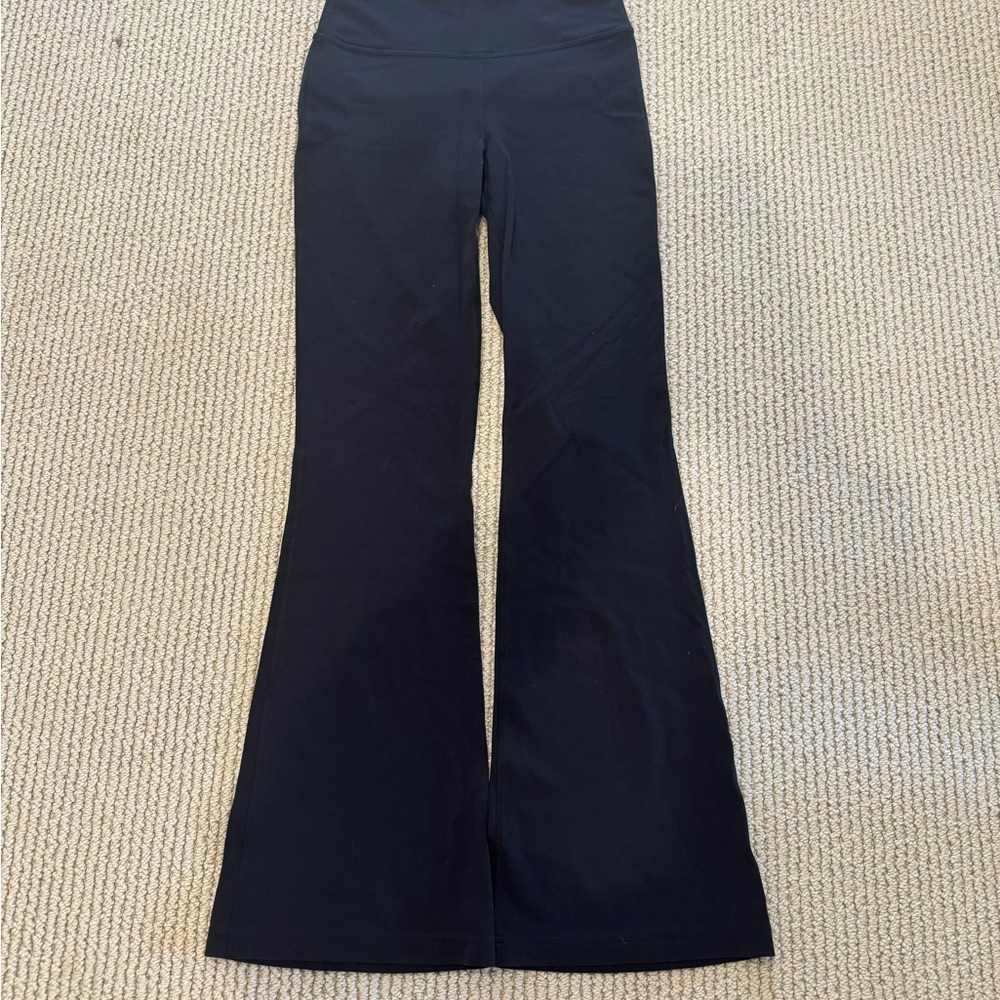 Lululemon Groove Nulu Super-High-Rise Flared Pant Regular- Black